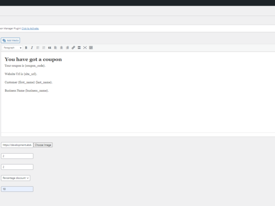 coupon manager