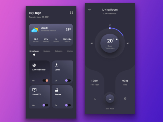 room control app